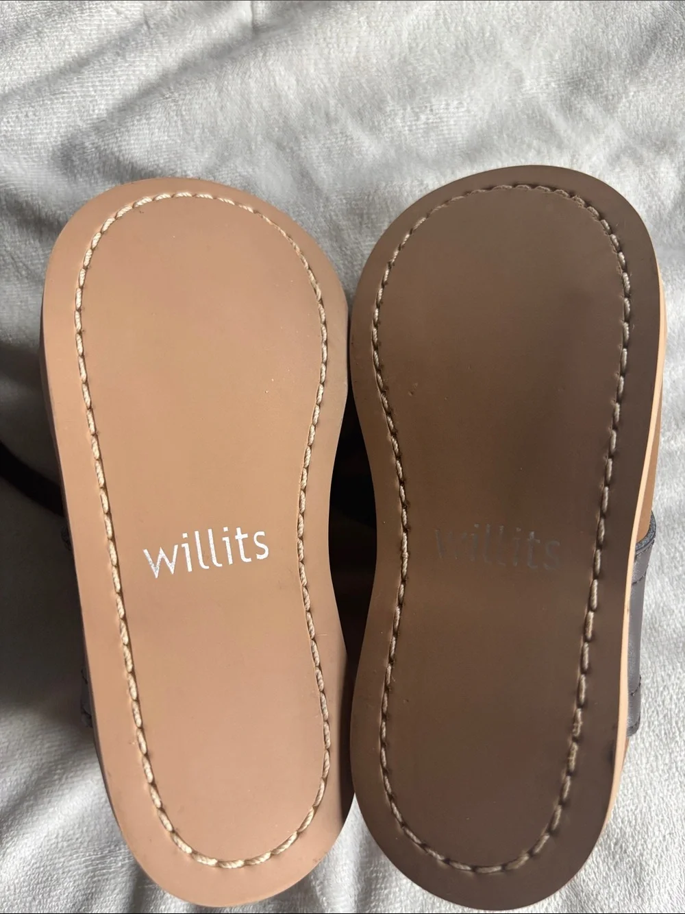Willits Two-Tone Brown & Dark Brown Kids Lace-Up Dress Shoes